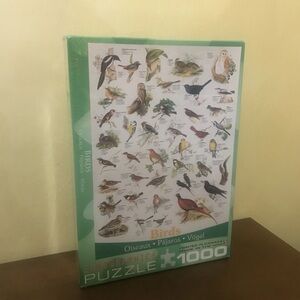 Eurographics 1000 Piece Birds Puzzle Sealed, Oiseaux, Pajaros, Vogel, Bird Lover